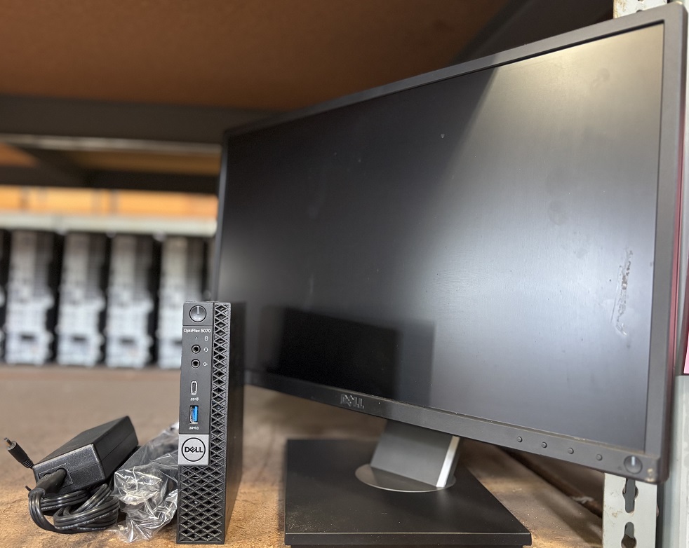 PC; Dell Optiplex 5070 & Dell Monitor - related image
